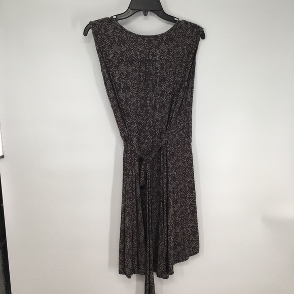 Loft Snakeskin Print Wrap Dress - Picture 5 of 9